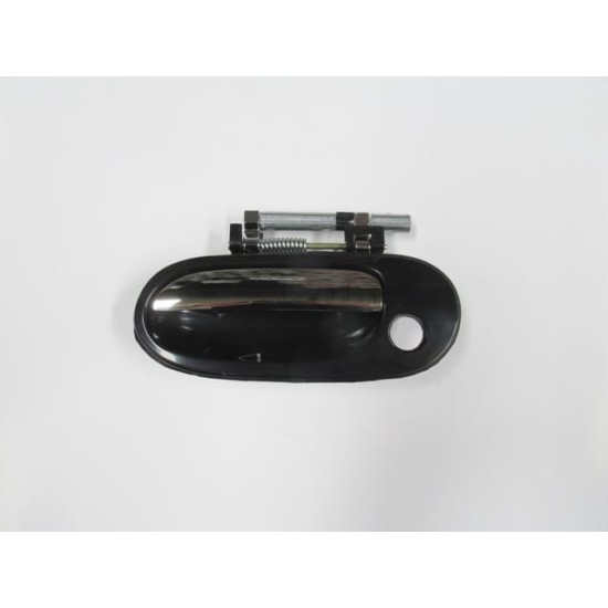 NISSAN ALMERA- N16- SD/HB- 00/06; ÖN KAPI DIŞ AÇMA KOLU SOL SİYAH(ELCEĞİ NİKELAJLI)(ŞİFRE DELİKLİ)TW