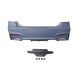 BMW 3 SERI- F30- 12/18; ARKA TAMPON ASTARLI(SENSÖR YUVALI/REFLEKTÖRLÜ/KARLIKLI/ÇİFT EGZOS DELİKLİ)