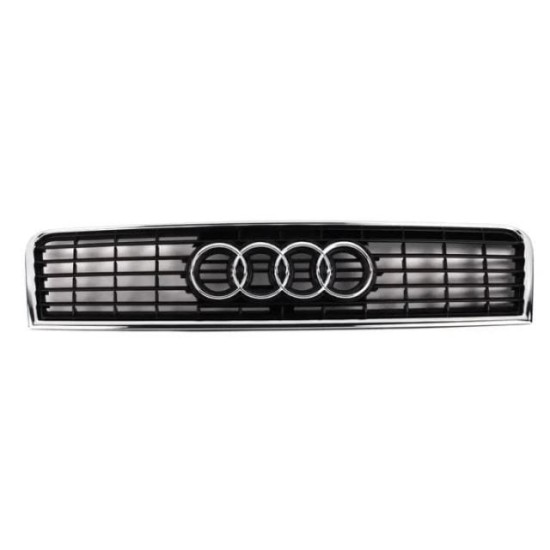 AUDI A4- 02/05; ÖN PANJUR SİYAH (NİKELAJ ÇERÇEVELİ) (ARMASIZ) (TW) - Yedek Parça | Parça Dükkanda