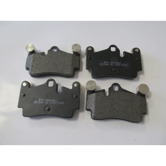 PORSCHE CAYENNE- 03/10; ARKA FREN BALATASI 3,2/3,6/4,5 (KABLOSUZ)(DİSK)(112x73x16) (BRAMAX)