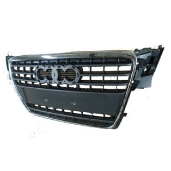 AUDI A4- 08/12; ÖN PANJUR KOYU GRİ (NİKELAJ ÇERÇEVELİ/SENSÖR DELİKSİZ) (TÜV)(TYG) - Yedek Parça | Parça Dükkanda