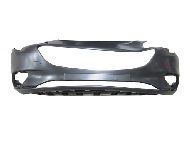 OPEL CORSA- E- 15/19; ÖN TAMPON SİYAH SİS DELİKLİ/SENSÖR DELİKSİZ(TW)