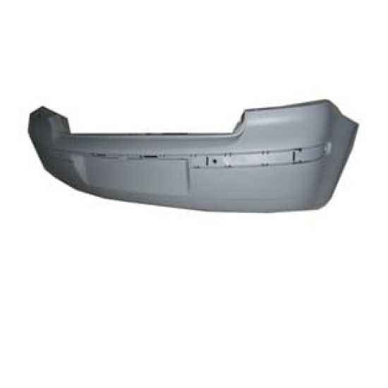 VOLKSWAGEN POLO- 5- 02/09; ARKA TAMPON GRİ (BANT DELİKLİ (PLAKA YERİ 60 CM DİKDÖRTGEN PLAKA) TW) - Yedek Parça | Parça Dükkanda
