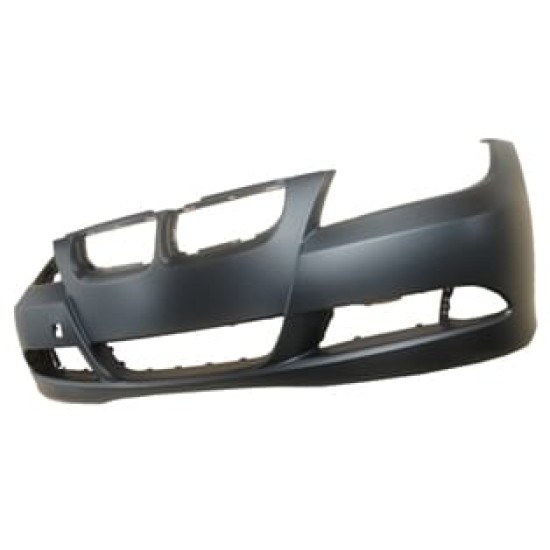 BMW 3 SERI- E90- 05/09; ÖN TAMPON (ASTARLI/KOYU GRİ SENSÖR/FAR YIKAMA DELİKSİZ/SİS DELİKLİ)(TÜV)TYG) - Yedek Parça | Parça Dükkanda