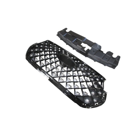 CHERY TIGGO 7 PRO- 23/24; ÖN PANJUR SİYAH/NİKELAJLI KAMERA DELİKLİ (ÜST PLASTİĞİ İLE BİRLİKTE)(TW) - Yedek Parça | Parça Dükkanda