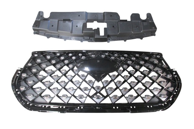 CHERY TIGGO 7 PRO- 23/24; ÖN PANJUR SİYAH/NİKELAJLI KAMERA DELİKSİZ (ÜST PLASTİĞİ İLE BİRLİKTE)(TW)