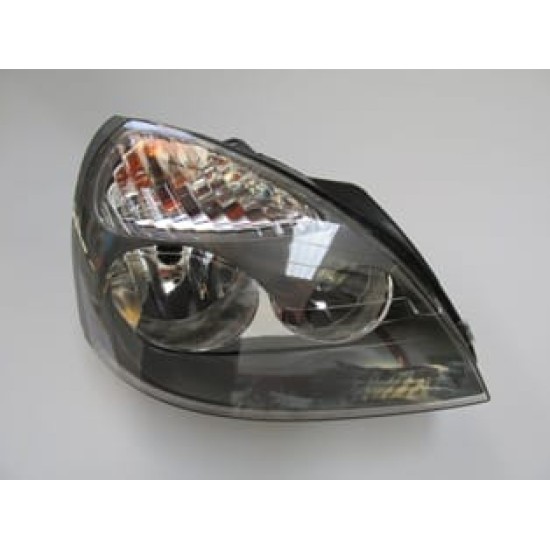 RENAULT CLIO- 2- SD/HB- 02/08; FAR LAMBASI SAĞ ELEKTRİKLİ/MOTORSUZ GRİ 5FİŞLİ (H1/H7) (AYFAR) - Yedek Parça | Parça Dükkanda