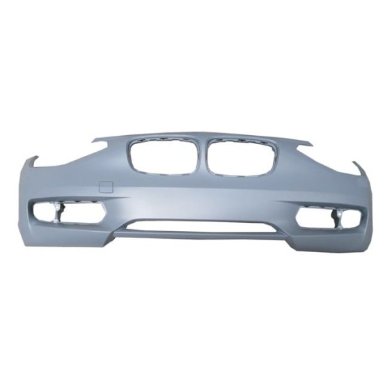 BMW 1 SERI- F20- 12/15; ÖN TAMPON ASTARLI/SENSÖR/FAR YIKAMA DELİKSİZ/ÇEKİ DEMİR KAPAKLI (TYG)