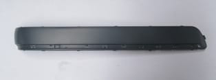 MERCEDES E CLASS- W210- 00/02; ARKA TAMPON BANDI SOL SİYAH NİKELAJ DELİKLİ (TW)