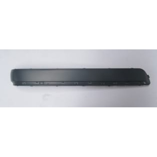 MERCEDES E CLASS- W210- 00/02; ARKA TAMPON BANDI SOL SİYAH NİKELAJ DELİKLİ (TW)