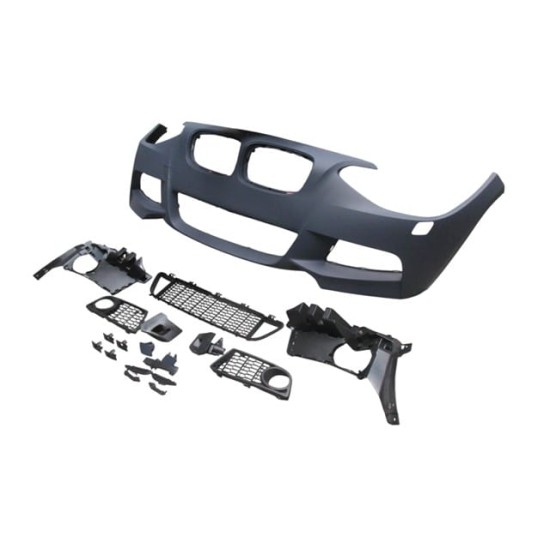 BMW 1 SERI- F20- 12/15; ÖN TAMPON ASTARLI(SİS D.Lİ KAPAK/IZGRALI TAKIM/F.YIK.LI/SENSÖR DLİKLİ)M-TECH