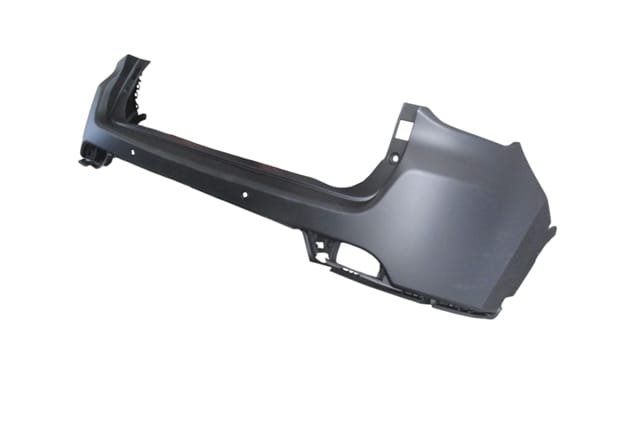 JEEP COMPASS- 16/20; ARKA TAMPON ALT SİYAH (SENSÖR DELİKLİ) (TYG)