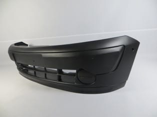 RENAULT KANGOO- 2- CLASSİC- 03/12; ÖN TAMPON SİYAH (SİS KAPAKLI (BANTLI/SPOILERLİ)