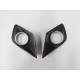 PEUGEOT 207- 09/12; SİS LAMBA KAPAĞI SAĞ/SOL SET (2 PARÇA) SİS DELİKLİ ÇERÇEVESİ GRİ - Yedek Parça | Parça Dükkanda