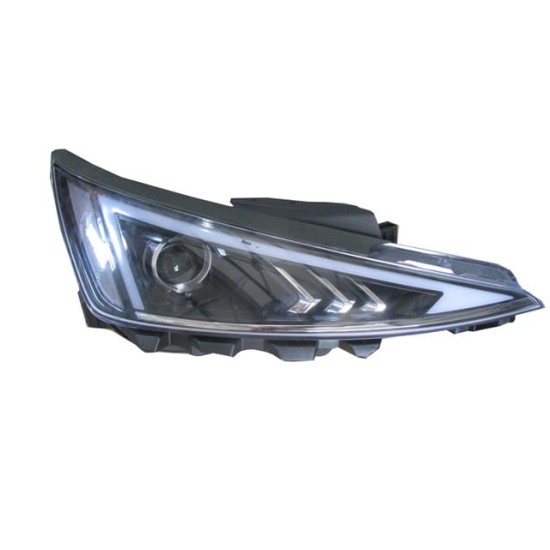 HYUNDAI ELANTRA- 19/20; FAR LAMBASI SAĞ SİYAH ELEKTRİKLİ/LEDLİ (TW) - Yedek Parça | Parça Dükkanda