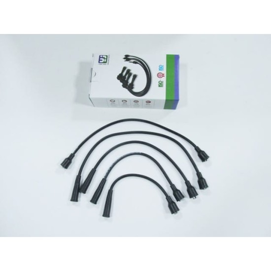 FIAT ŞAHİN/DOĞAN/MURAT131/KARTAL/SERÇE/- 77/87; BUJİ KABLOSU TAKIM (8V)1.6 cc (EPDM) (YOW JUNG) - Yedek Parça | Parça Dükkanda