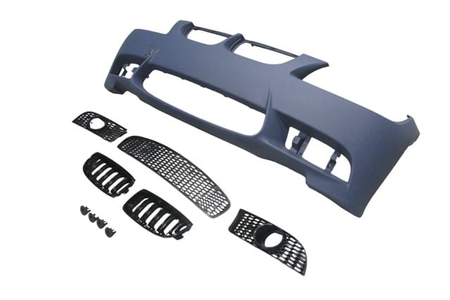 BMW 3 SERI- E92-E93- 07/09; ÖN TAMPON (SİS DELİKLİ KAPAK/IZGARALI/SENSÖR DELİK AÇILİR TİP)(M3-STYLE)