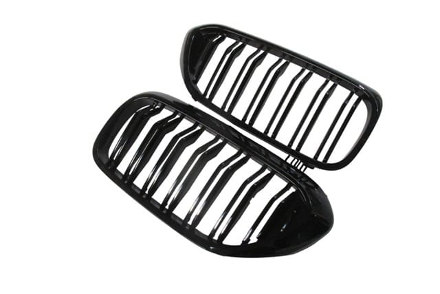 BMW 5 SERI- G30- 17/20; ÖN PANJUR SAĞ/SOL SET (2 PARÇA)PARLAK SİYAH (ÇİFT ÇITALI) (M5)