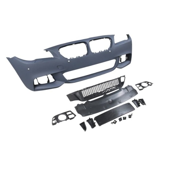 BMW 5 SERI- F10- 13/16; ÖN TAMPON ASTARL(SİS D.Lİ/IZGRALI/PLAKA PLASTİK/FAR.YIK.LI/SEN.D.)M-TECH/LCI - Yedek Parça | Parça Dükkanda