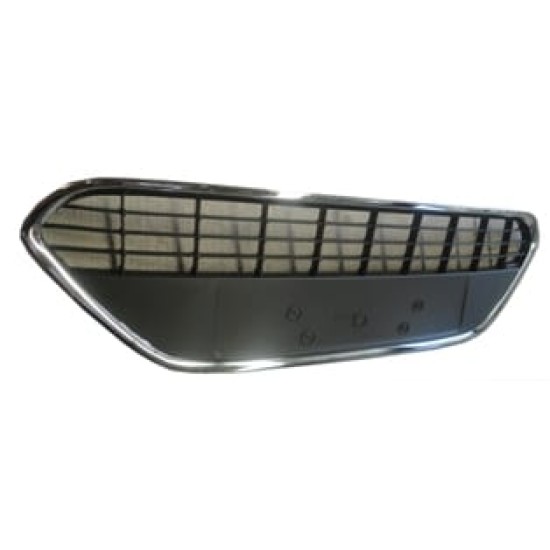 FORD FOCUS- SD/HB- 08/11; ÖN TAMPON PANJURU SİYAH (PLAKALIK PLASTİĞİ) (NİKELAJ KAPLAMALI) (TW) - Yedek Parça | Parça Dükkanda