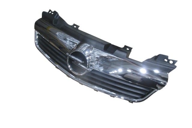 OPEL ZAFIRA- 05/07; ÖN PANJUR SİYAH NİKELAJ ÇITALI/NİKELAJ ÇERÇEVELİ KOMPLE ARMALI (TW)