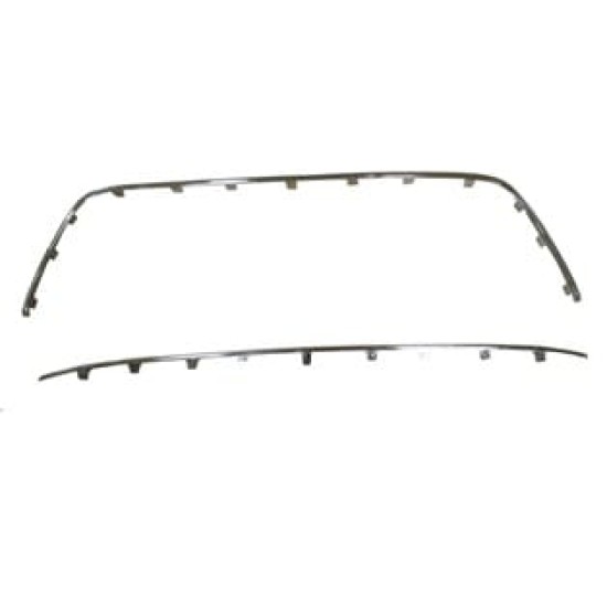 FORD MONDEO- 07/11; ÖN TAMPON PANJUR ÇERÇEVESİ NİKELAJLI (ALT/ÜST SET 2 PARÇA) (TW) - Yedek Parça | Parça Dükkanda