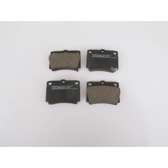 MITSUBISHI PAJERO- 07/16; ARKA FREN BALATASI 2,5/3,0 (DİSK)(78,8X55,2X15) (DAIWA) - Yedek Parça | Parça Dükkanda