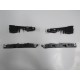 CITROEN C4- 04/11; ÖN TAMPON İÇ BAĞLANTI BRAKETİ SAĞ/SOL SET (4 PARÇA) PLASTİK - Yedek Parça | Parça Dükkanda