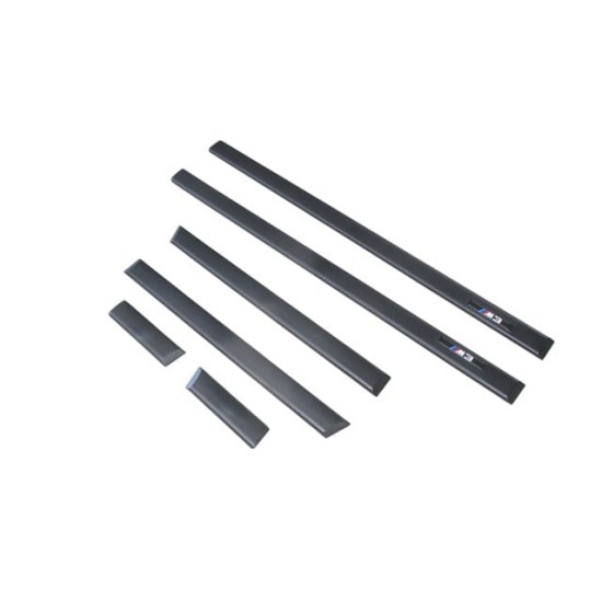 BMW 3 SERI- E36- SD- 91/98; KAPI BANDI TAKIMI (6 PARÇA) (LOGOLU/KLİPSLİ) (M3)