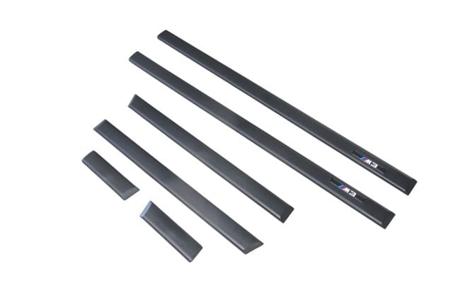 BMW 3 SERI- E36- SD- 91/98; KAPI BANDI TAKIMI (6 PARÇA) (LOGOLU/KLİPSLİ) (M3)