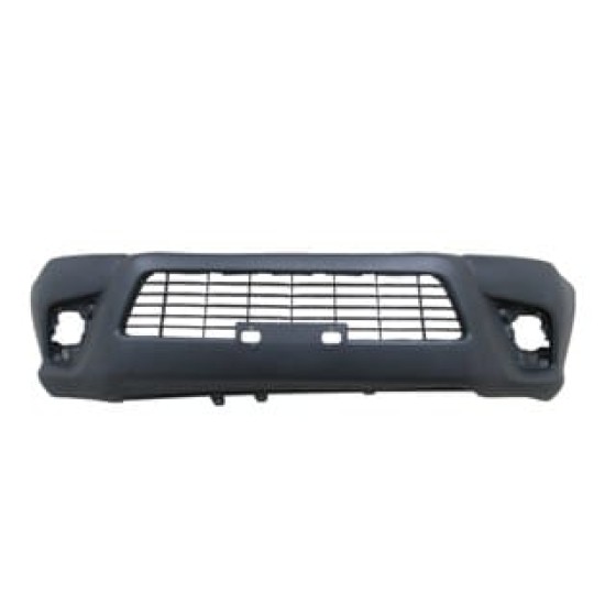 TOYOTA HILUX- PICK UP- 15/19; ÖN TAMPON SİYAH/PANJURLU/SİS DELİKLİ(ÇAMURLUĞU ÇIKINTISIZ TİP İÇİN)MY) - Yedek Parça | Parça Dükkanda