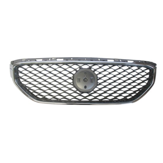 MG ZS EV- 20/21; ÖN PANJUR NİKELAJ ÇERÇEVELİ (PETEKLERİ GÜMÜŞ GRİ) (TW) - Yedek Parça | Parça Dükkanda