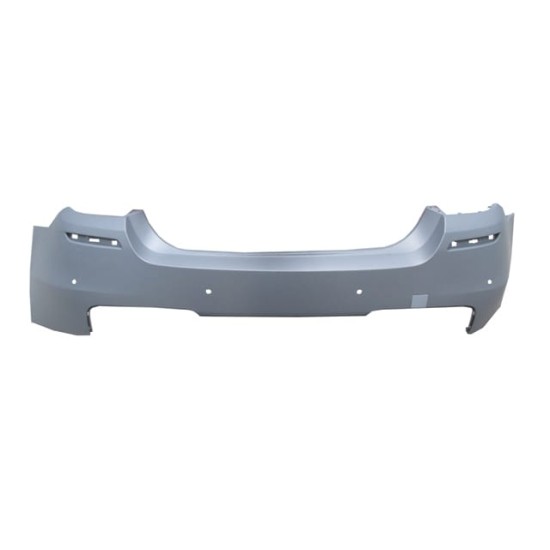 BMW 5 SERI- F10- 10/16; ARKA TAMPON GRİ (SENSÖR DELİKLİ)(ÇEKİ DEMİRİ KAPAKLI) (M-PAKET) (TYG) - Yedek Parça | Parça Dükkanda
