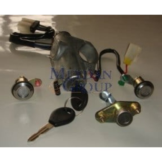 NISSAN SUNNY- B13- 90/94; KONTAK KİLİT SETİ (3LÜ) (KONTAK/KAPI/BAGAJ) - Yedek Parça | Parça Dükkanda