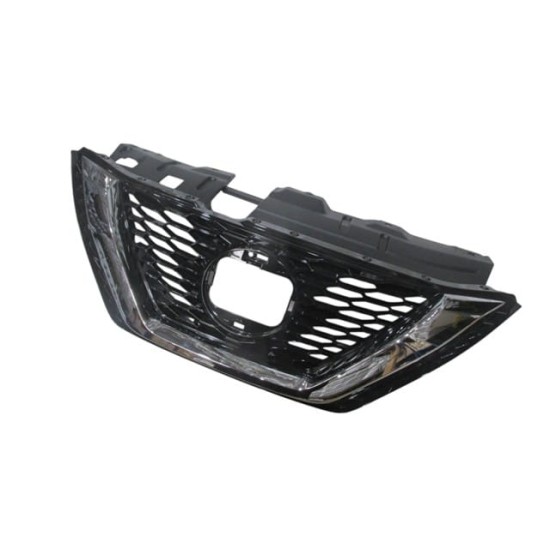 NISSAN QASHQAI- J11- 17/21; ÖN PANJUR NİKELAJ ÇITALI (KAMERA DELİKLİ) (TYG) - Yedek Parça | Parça Dükkanda