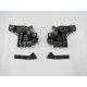 PEUGEOT PARTNER- TEPEE- 10/18; ARKA TAMPON BAĞLANTI BRAKETİ SAĞ/SOL SET (2 PARÇA) - Yedek Parça | Parça Dükkanda