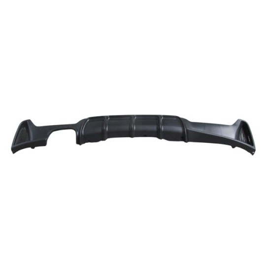 BMW 4 SERI- F32- 13/17; KARLIK (ARKA TAMPON ALTI) SIYAH (TEK EGZOS DELİKLİ) (M-PERFORMANCE/LCI) - Yedek Parça | Parça Dükkanda
