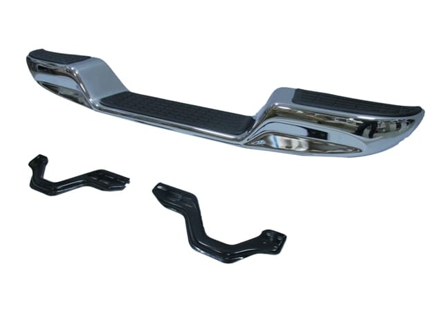 TOYOTA HILUX- PICK UP LN145- 02/05; ARKA TAMPON (NİKELAJLI ALTI BOMBELİ BAĞLANTI BRAKETLERİ İLE)FPI)