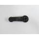 MITSUBISHI CANTER- FE444- 90/97; CAM AÇMA KOLU SİYAH YUVARLAK TİP (FREZESİ PLASTİK) (HUSHAN) - Yedek Parça | Parça Dükkanda