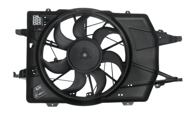 FORD FOCUS- SD/HB- 98/05; RADYATÖR FAN DAVLUMBAZI KOMPLE TEKLİ 1.8 TDCİ (7 KANAT) (MOTORLU) (ORİS)
