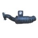 FIAT EGEA- CROSS- 21/25; TURBO INTERCOOLER HAVA ÇIKIS BORUSU (1.6 MULTIJET) (PLASTIK)