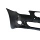 BMW 5 SERI- E60- 04/07; ÖN TAMPON (IZGARALI//PLAKA PLAST.)SEN.DELİKLİ 24MM/F.YIK.LI) (M-TECH) ASTARL - Yedek Parça | Parça Dükkanda
