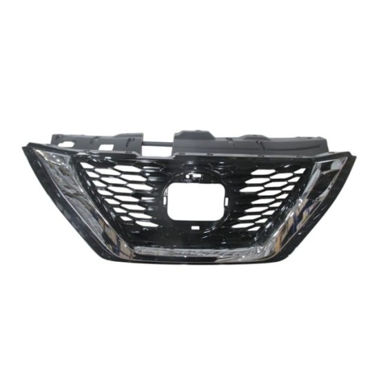 NISSAN QASHQAI- J11- 17/21; ÖN PANJUR NİKELAJ ÇITALI (KAMERA DELİKLİ) (TYG) - Yedek Parça | Parça Dükkanda