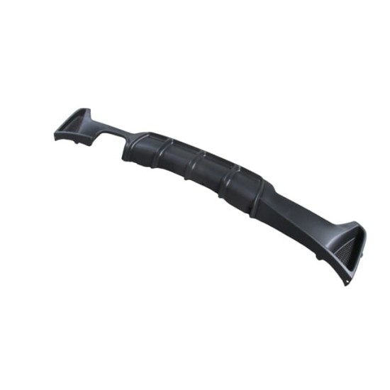BMW 4 SERI- F32- 13/17; KARLIK (ARKA TAMPON ALTI) SIYAH (TEK EGZOS DELİKLİ) (M-PERFORMANCE/LCI) - Yedek Parça | Parça Dükkanda