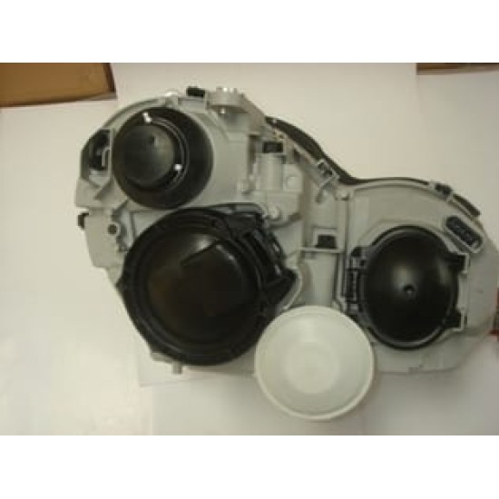 MERCEDES C CLASS- W203- 03/07; FAR LAMBASI SOL VAKUM AYARLI/MERCEKSİZ/ŞEFFAF CAM/5PİNLİ(H7/H7) - Yedek Parça | Parça Dükkanda