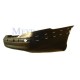 MERCEDES C CLASS- W203- 00/04; ARKA TAMPON SİYAH (ASTARLI/BANT DELİKLİ AMG TİPİ)