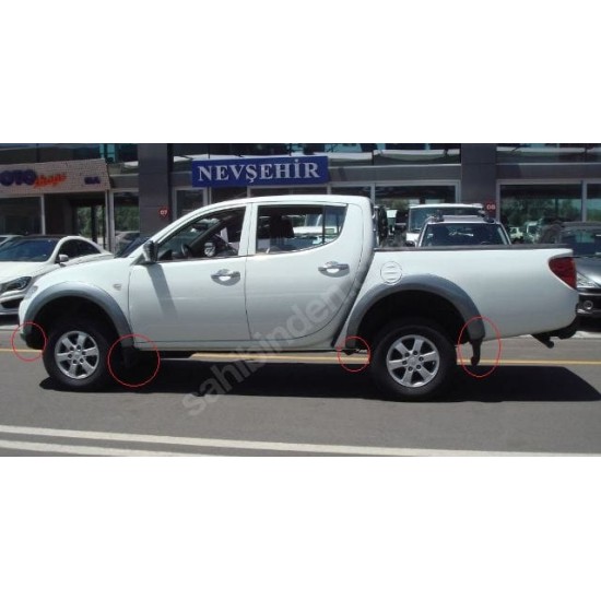 MITSUBISHI L200- PICK UP- 10/15; ARKA ÇAMURLUK AĞZI PLASTİĞİ SAĞ (DODİK) 4X2 - Yedek Parça | Parça Dükkanda