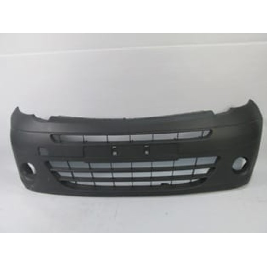 RENAULT KANGOO- 3- 08/13; ÖN TAMPON SİYAH (SİS DELİKLİ KOMPLE BANTLI) (EUROBUMP) - Yedek Parça | Parça Dükkanda
