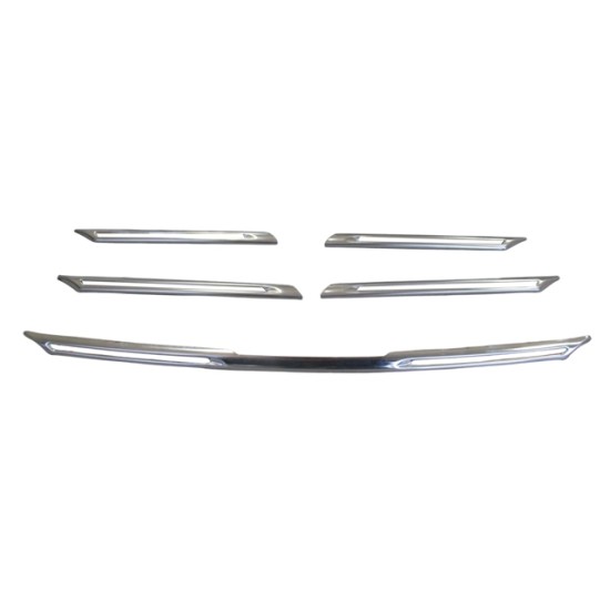RENAULT MEGANE- 4- SD/HB- 16/20; ÖN PANJUR ÜST ÇITASI NİKELAJI SET (5 PARÇA) (YAPIŞKANLI) - Yedek Parça | Parça Dükkanda