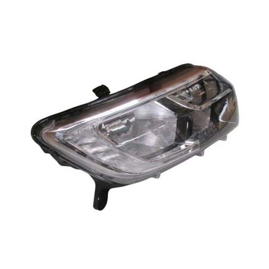 RENAULT SYMBOL- 17/21; FAR LAMBASI SAĞ MANUEL SİYAH LEDLİ (E MARKLI) - Yedek Parça | Parça Dükkanda